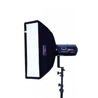 Aurora Softbox Strip arretrato 40x70 cm argento